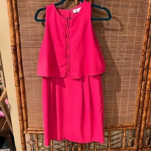 Adelyn Rae Hot Pink Dress